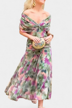 Eryzziah | Summer Maxi Dress for Women with Elegant Floral Print | Flattering Fit for Any Occasion 8