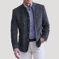 Ethan | Tailored Soft Brown Men's Blazer Coat for Winter 0