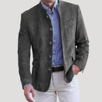Ethan | Tailored Soft Brown Men's Blazer Coat for Winter 2