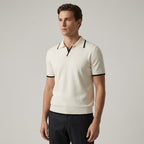 Evergent Slim Fit Polo Shirt for Men | Retro-Inspired Short Sleeve Golf Shirt in Lightweight Fabric 2