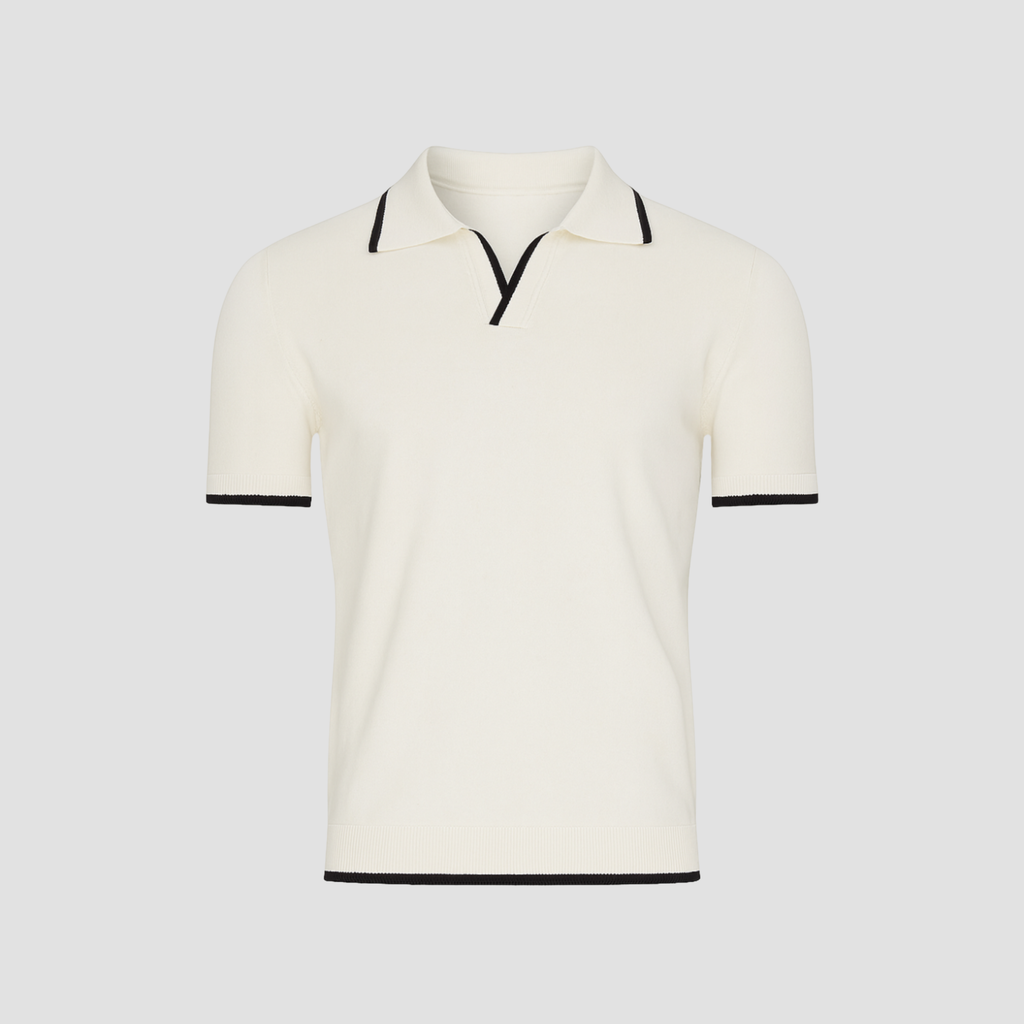 Evergent Slim Fit Polo Shirt for Men | Retro-Inspired Short Sleeve Golf Shirt in Lightweight Fabric 5