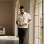 Evergent Slim Fit Polo Shirt for Men | Retro-Inspired Short Sleeve Golf Shirt in Lightweight Fabric 6