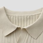 Evrard Lightweight Men's Polo Shirt | Ribbed Summer Style with Breathable Mesh 3