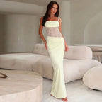 Felicia | Women's Lace Summer Dress with Adjustable Straps | Elegant White Dress for Wedding Guests 0