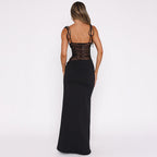 Felicia | Women's Lace Summer Dress with Adjustable Straps | Elegant White Dress for Wedding Guests 6