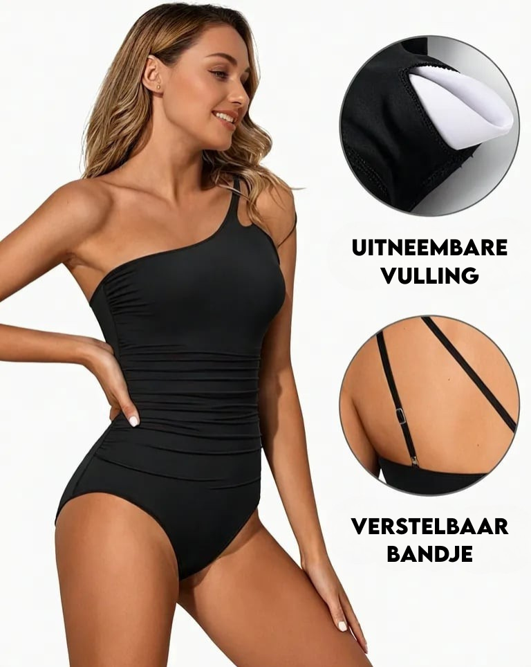Flattering One Piece Swimsuit with Tummy Control | Women's Swimwear for Confidence 5