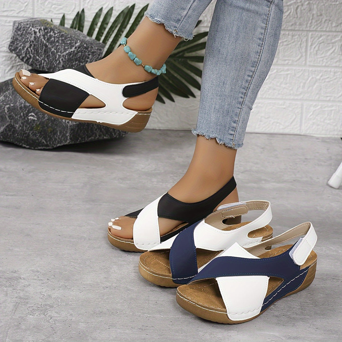 Flavia Collection | Women's Sandals with Adjustable Straps & Cushioned Insole | Stylish Comfort for Everyday Wear 2