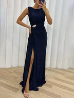 Freesia | Women's Pleated Maxi Dress for Weddings with Elegant Flow | Comfortable Fit for All-Day Wear 1