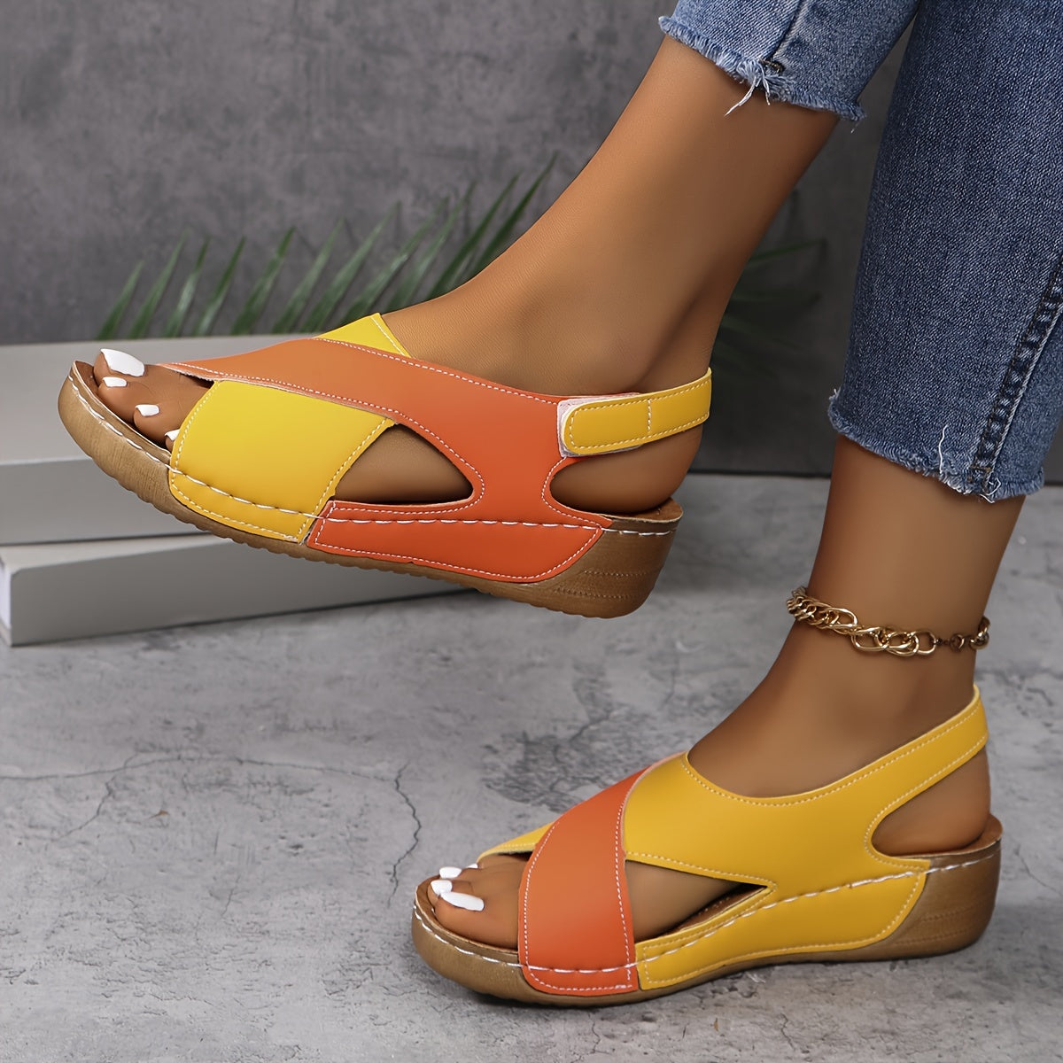Giselle | Women's Sandals with Cushioned Insole | Adjustable Straps for All-Day Comfort 6