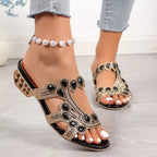 Glamour Collection | Women's Platform Sandals with Exquisite Embellishments | Elegant Footwear for All-Day Comfort 3