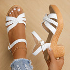 Halle | Women's Sandals with Supportive Mid-Heel | Elegant Design for All-Day Comfort 2