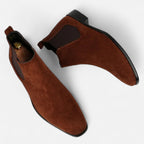 Heritage Collection | Men's Chelsea Boots with Premium Suede & Square Toe | Elegant Design for Timeless Style 6