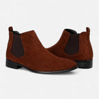 Heritage Collection | Men's Chelsea Boots with Premium Suede & Square Toe | Elegant Design for Timeless Style 8
