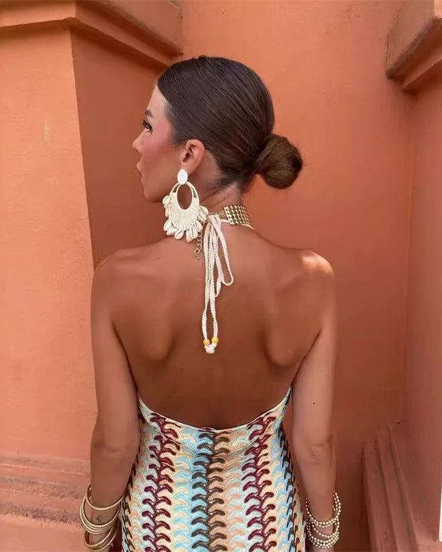 Iris Collection | Women's Dress with Crochet Detailing | Comfortable Summer Style for Beach Weddings 2