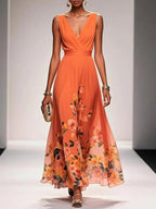 Isabella Collection | Women's Dress with Floral Print & A-Line Silhouette | Elegant Style for Summer Events 6