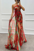 Isla Collection | Women's Maxi Dress with Flattering Flowing Design | Vibrant Colors for Effortless Elegance 1