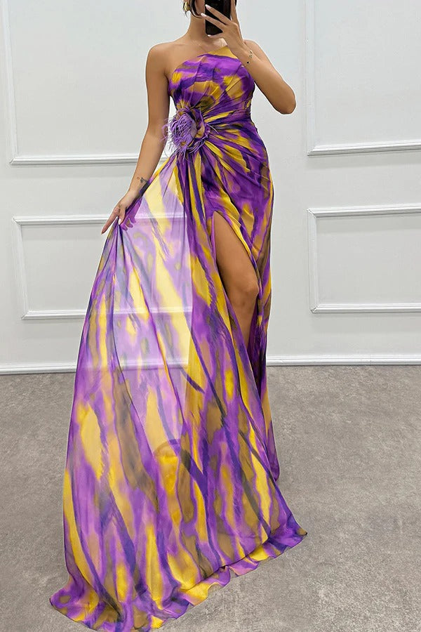 Isla Collection | Women's Maxi Dress with Flattering Flowing Design | Vibrant Colors for Effortless Elegance 4
