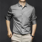 Jethro | Men's Dress Shirt with Wrinkle-Free Fabric | Breathable Style for Effortless Comfort 2