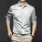 Jethro | Men's Dress Shirt with Wrinkle-Free Fabric | Breathable Style for Effortless Comfort 3