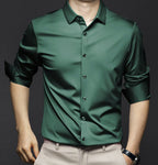 Jethro | Men's Dress Shirt with Wrinkle-Free Fabric | Breathable Style for Effortless Comfort 4