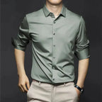 Jethro | Men's Dress Shirt with Wrinkle-Free Fabric | Breathable Style for Effortless Comfort 5