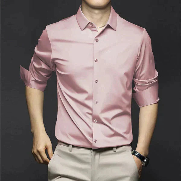 Jethro | Men's Dress Shirt with Wrinkle-Free Fabric | Breathable Style for Effortless Comfort 7