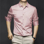 Jethro | Men's Dress Shirt with Wrinkle-Free Fabric | Breathable Style for Effortless Comfort 7