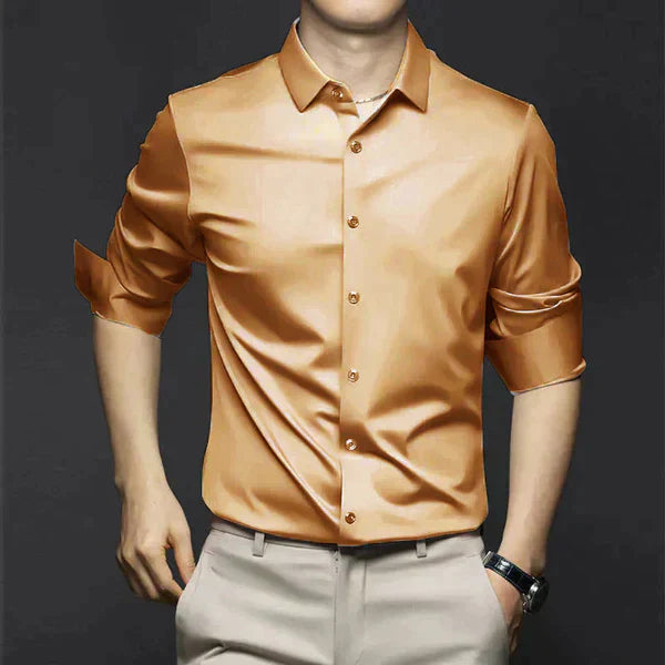Jethro | Men's Dress Shirt with Wrinkle-Free Fabric | Breathable Style for Effortless Comfort 8