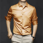 Jethro | Men's Dress Shirt with Wrinkle-Free Fabric | Breathable Style for Effortless Comfort 8