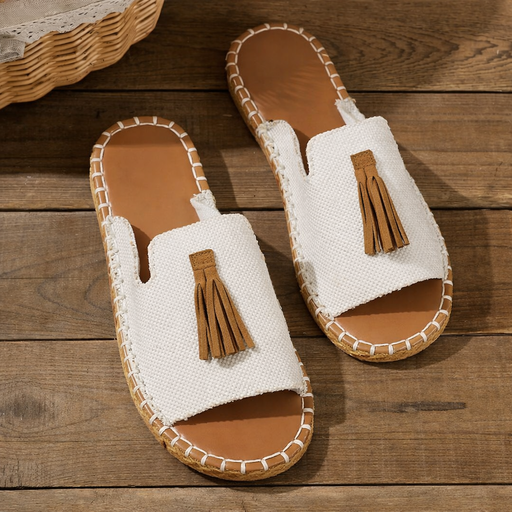 Joyful Steps | Flat Sandals Women with Cloud-Soft Footbeds | Vibrant Colors for All-Day Comfort 4