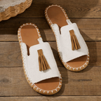 Joyful Steps | Flat Sandals Women with Cloud-Soft Footbeds | Vibrant Colors for All-Day Comfort 4