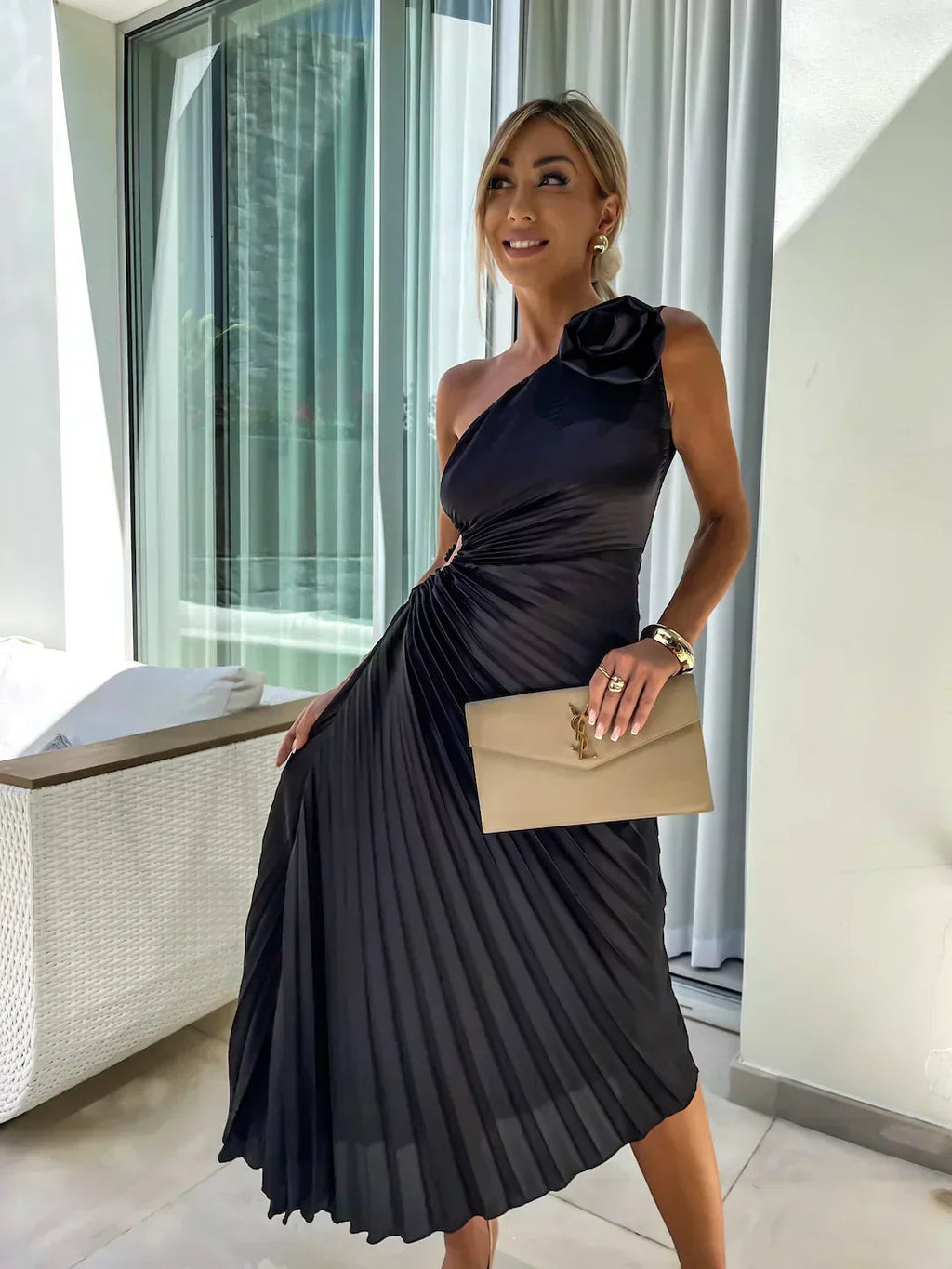 Juliette Collection | Women's Floral Dress with Flattering Fit | Elegant Style for Summer Weddings 9