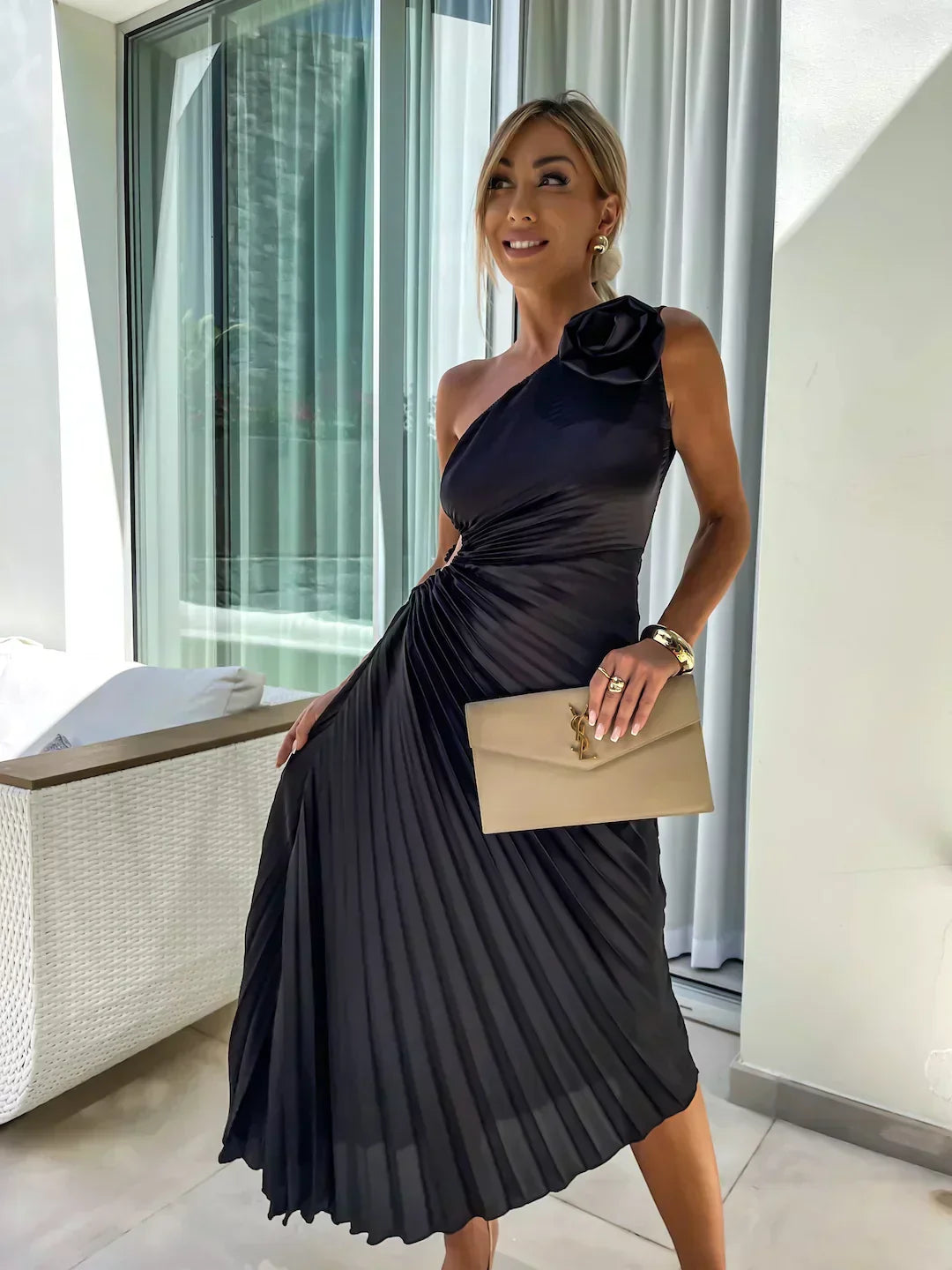 Juliette Collection | Women's Floral Dress with Flattering Fit | Elegant Style for Summer Weddings 9