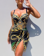 Juliette Collection | Women's Tummy Control Swimsuit with Push-Up Design | Elegant Swimwear for Beachside Confidence 0