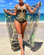 Juliette Collection | Women's Tummy Control Swimsuit with Push-Up Design | Elegant Swimwear for Beachside Confidence 1