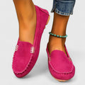 Karlene Collection | Women's Black Loafers with Elegant Metal Accents | Comfortable Slip-Ons for All-Day Wear 0