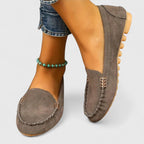 Karlene Collection | Women's Black Loafers with Elegant Metal Accents | Comfortable Slip-Ons for All-Day Wear 10