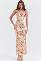 Katherine Collection | Women's Floral Summer Dress with Airy Silhouette | Elegant Comfort for Effortless Charm 0