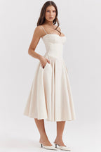 Lark Collection | Women's Evening Dress with Vintage Charm | Flattering Long Silhouette for Effortless Elegance 3