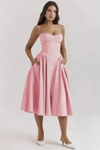 Lark Collection | Women's Evening Dress with Vintage Charm | Flattering Long Silhouette for Effortless Elegance 4