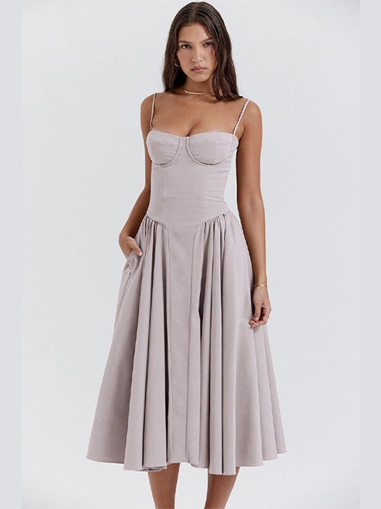 Lark Collection | Women's Evening Dress with Vintage Charm | Flattering Long Silhouette for Effortless Elegance 5