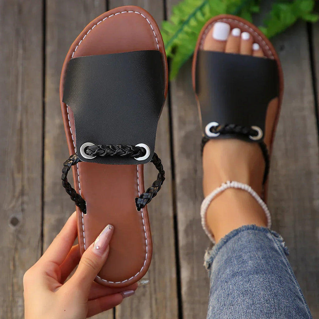 Larkspur | Women's Sandals with Braided Straps | Comfortable Woven Footwear for Everyday Style 2