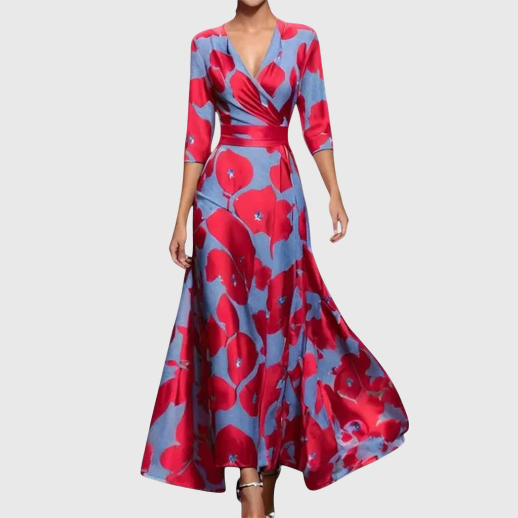 Leila Collection | Women's Dress with Tailored Fit | Elegant Design for Wedding Guests 0
