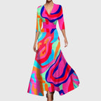 Leila Collection | Women's Dress with Tailored Fit | Elegant Design for Wedding Guests 5