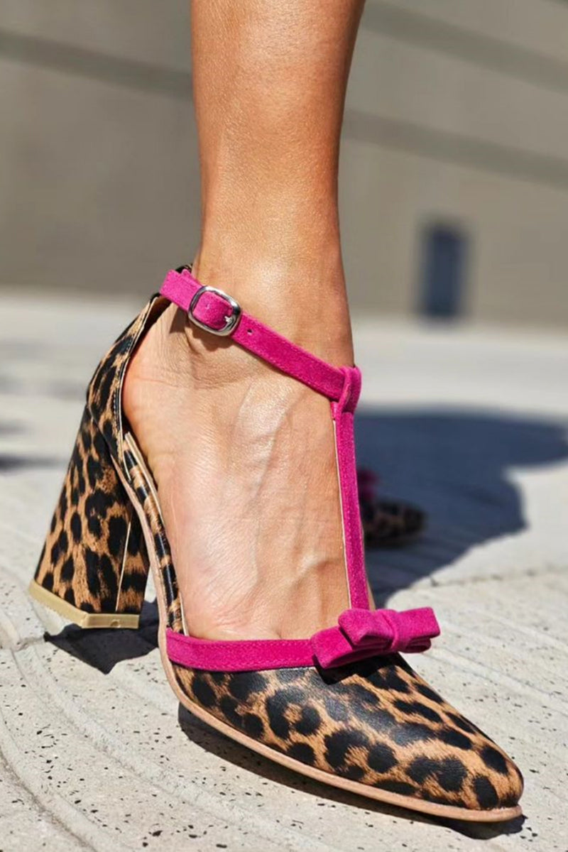 Leontina | Women's Sandals with High Stiletto Heel & Green Leopard Print | Bold Fashion Statement for Confident Women 0