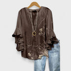 Lightweight Women's Blouse with Airy Comfort | Feminine Summer Top for Everyday Versatility 3