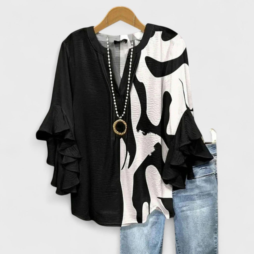 Lightweight Women's Blouse with Airy Comfort | Feminine Summer Top for Everyday Versatility 4