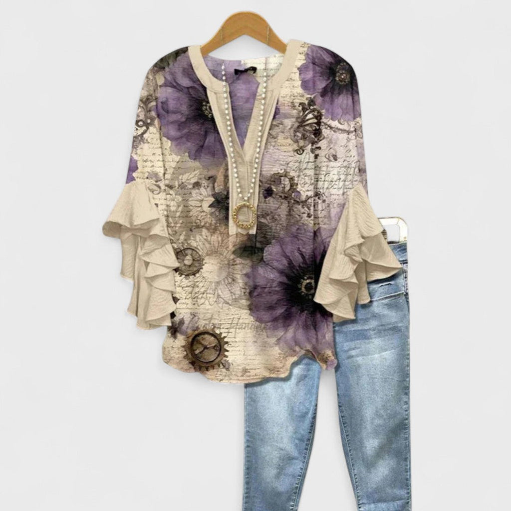 Lightweight Women's Blouse with Airy Comfort | Feminine Summer Top for Everyday Versatility 5