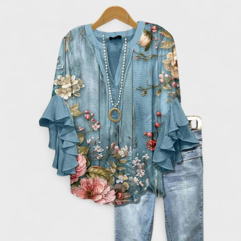 Lightweight Women's Blouse with Airy Comfort | Feminine Summer Top for Everyday Versatility 6