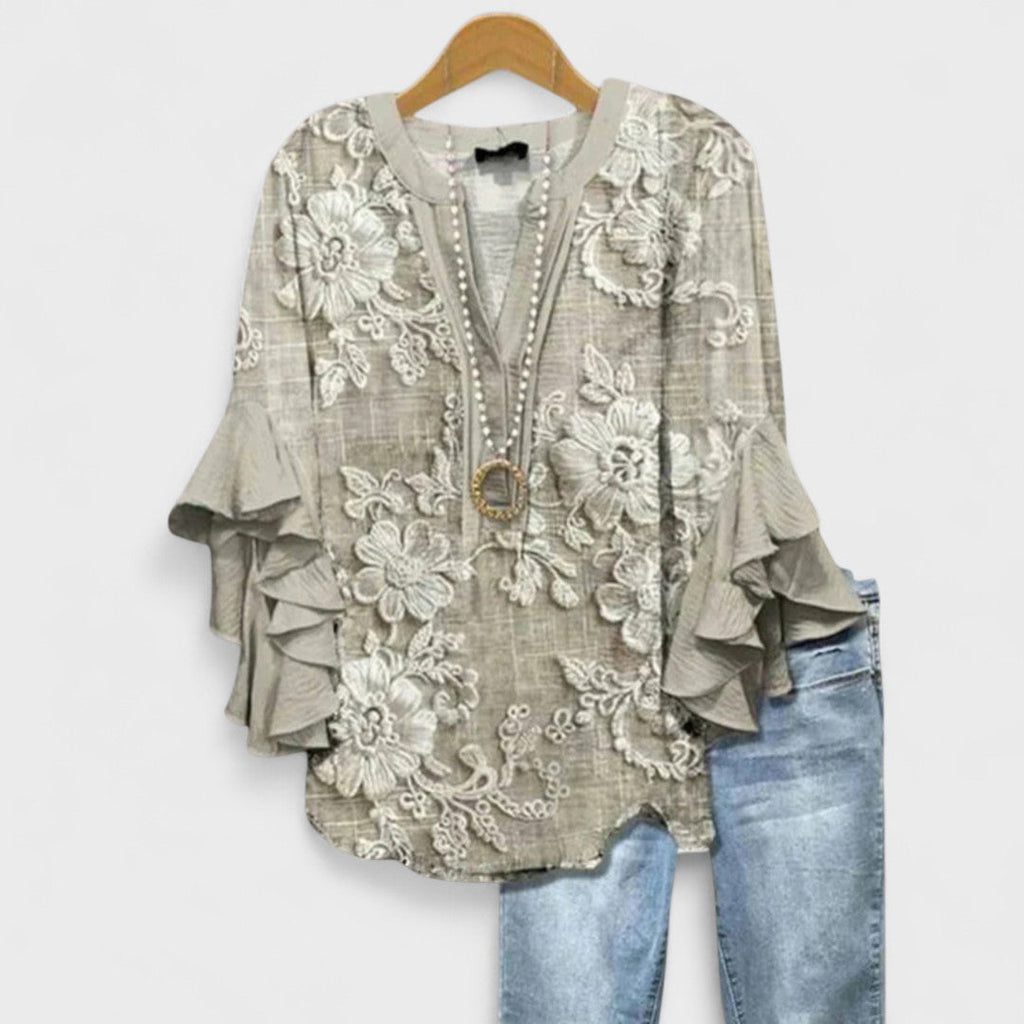 Lightweight Women's Blouse with Airy Comfort | Feminine Summer Top for Everyday Versatility 7